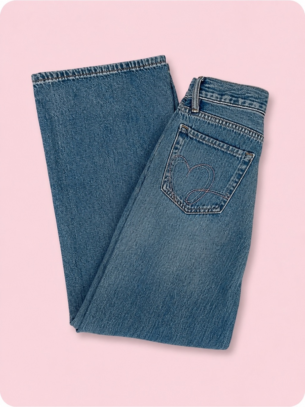 Aeropostale Women's Super Low Rise Baggy Wide Leg Jeans *New with tags* - Picture 3 of 4